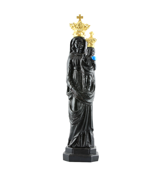 Vierge noire couronne (24 cm)