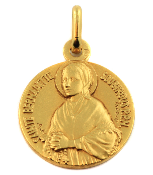 Medaille sainte Bernadette