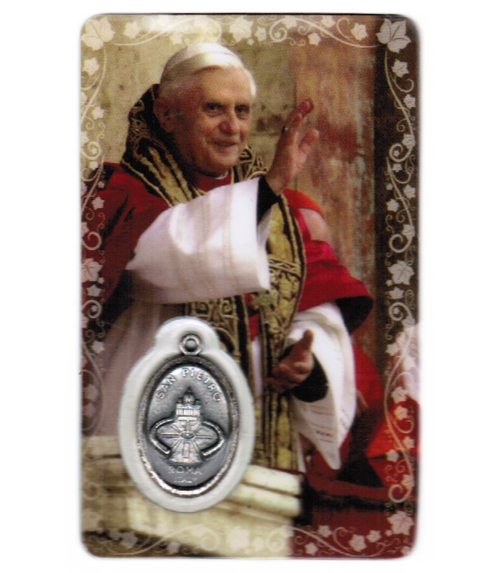 Carte de priere pape benot xvi