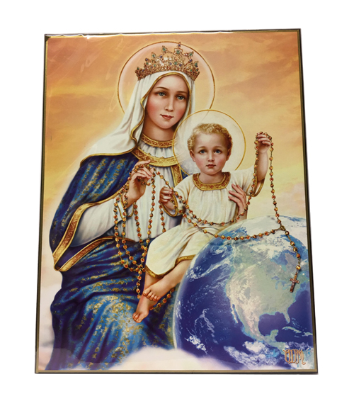 icone Vierge Marie rosaire